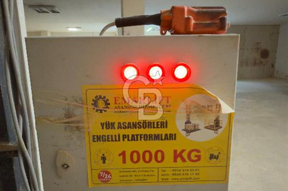 ANADOLU CADDESİ ÜZERİNDE 610m2 KİRALIK İŞYERİ+DEPO