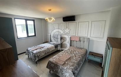 ALANYA İNCEKUM'DA HAVUZLU BAHÇELİ MANZARALI FULL EŞYALI 3+1VİLLA