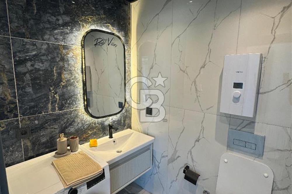 ALANYA İNCEKUM'DA HAVUZLU BAHÇELİ MANZARALI FULL EŞYALI 3+1VİLLA