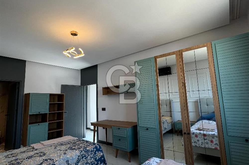 ALANYA İNCEKUM'DA HAVUZLU BAHÇELİ MANZARALI FULL EŞYALI 3+1VİLLA