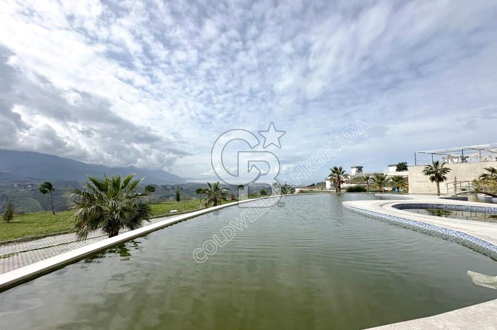 Ağaçlı'da Deniz ve Havuz Manzaralı, Site İçinde 1+1 Daire