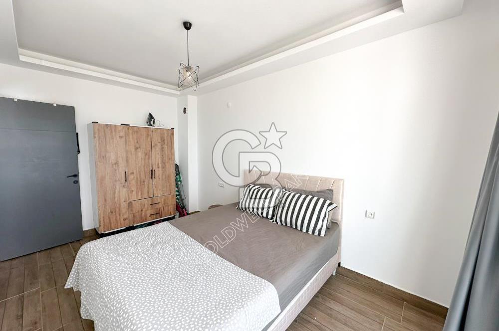 Ağaçlı'da Deniz ve Havuz Manzaralı, Site İçinde 1+1 Daire