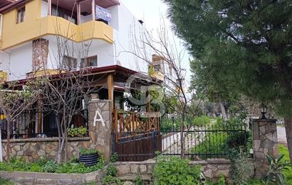 KAZDAĞLARI DENİZ MANZARALI KÖŞE VİLLA 4+1 ŞÖMİNELİ ÖZEL BAHÇELİ