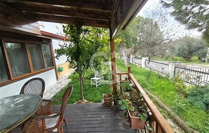 KAZDAĞLARI DENİZ MANZARALI KÖŞE VİLLA 4+1 ŞÖMİNELİ ÖZEL BAHÇELİ