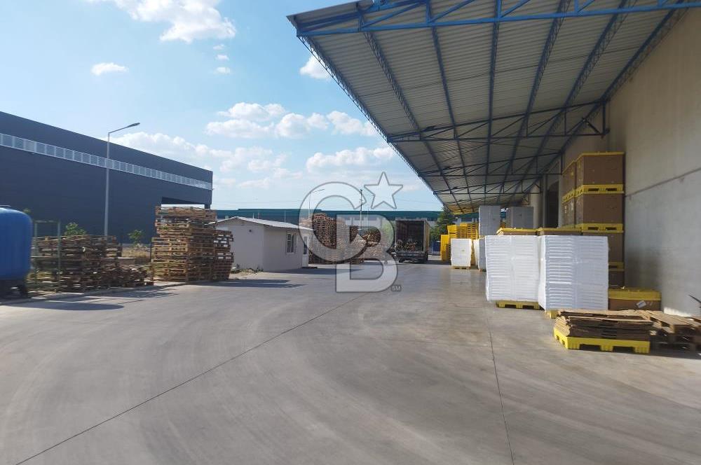 AKHİSAR OSB Ana Arterde, Köşe Parsel, Üretime Hazır Fabrika