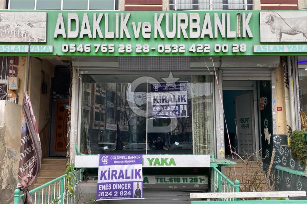 KİRALIK DÜKKAN CADDE CEPHE 2KATLI BAĞIMSIZ GİRİŞ EYÜP YEŞİLPINAR