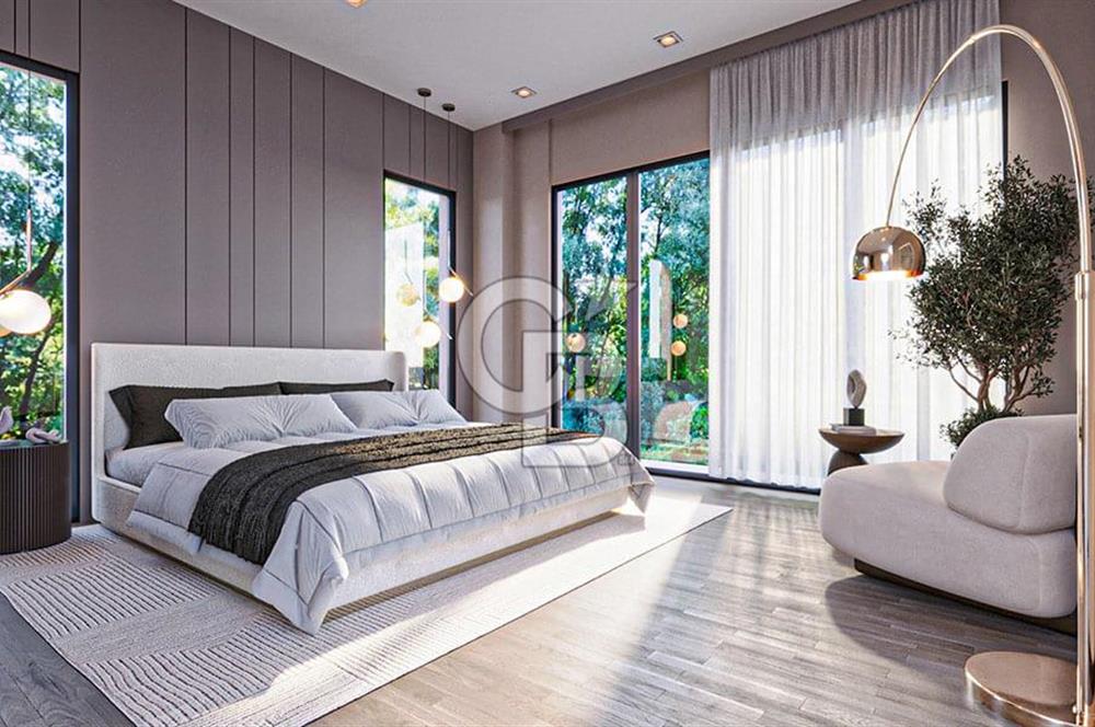 DOĞA İÇİNDE, AKILLI SİSTEMLİ, ÖZEL BAHÇELİ LÜKS MÜSTAKİL VİLLA