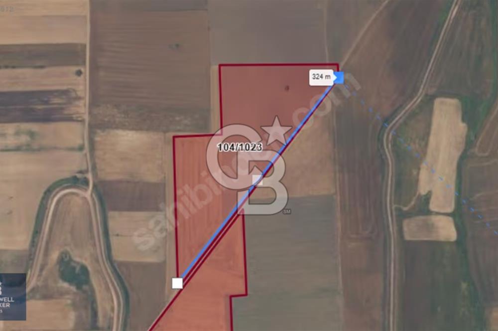 ÇANAKKALE KARABİGA ULUCAMİ 10.858 M2 YOLA GENİŞ CEPHELİ TARLA