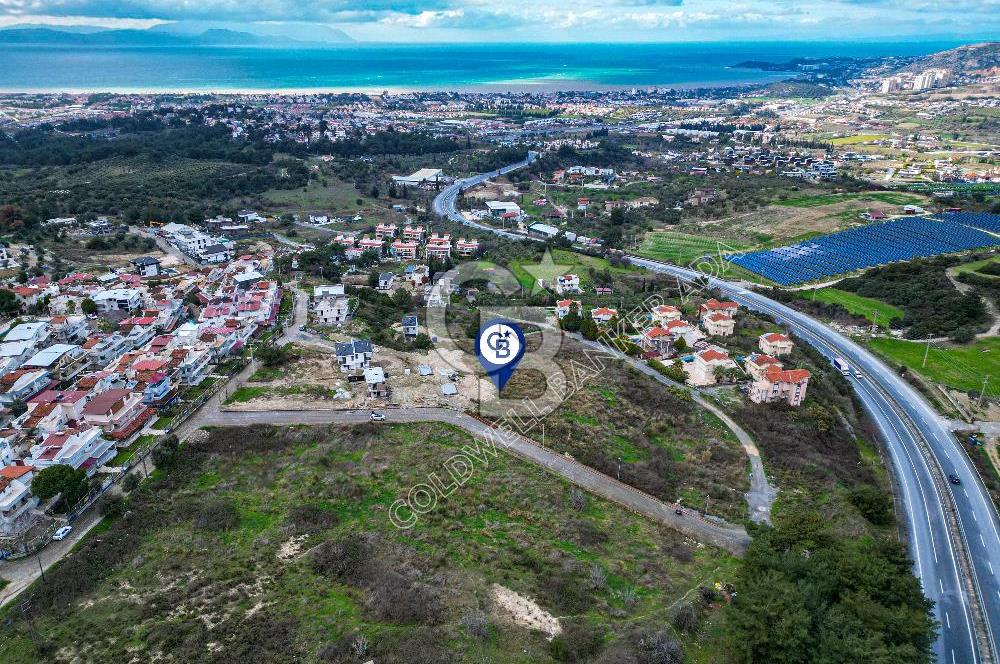 Kuşadası Kirazlı'da Deniz Manzaralı Villa Arsası