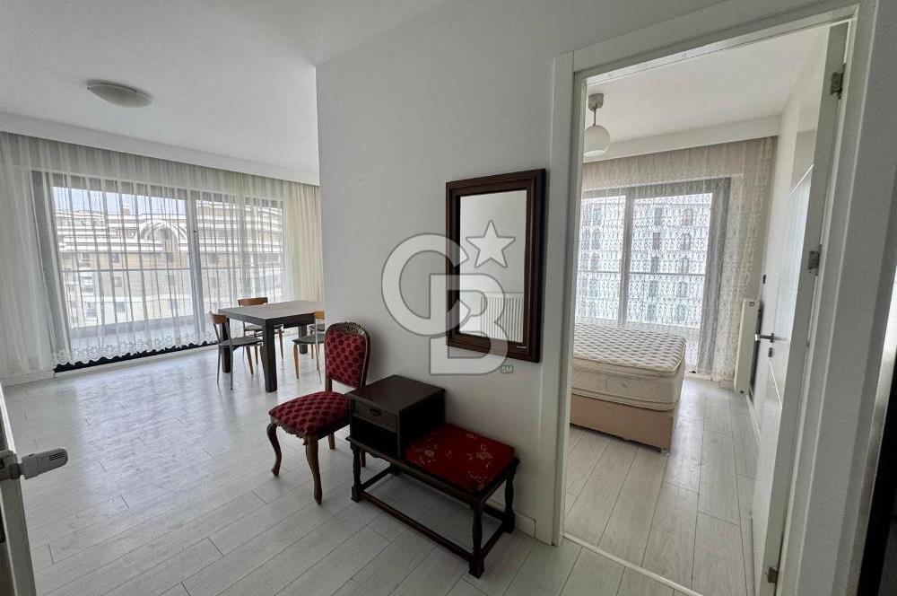 TRADEMARK STUDİOS 1 SİTESİNDE HAVUZLU D.GAZLI KİRALIK 2+1 DAİRE