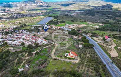 KUŞADASINDA ÖNÜ KAPANMAZ DENİZ MANZARALI FIRSAT VİLLA ARSASI