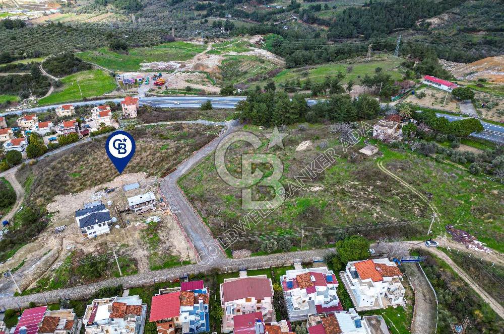 KUŞADASINDA ÖNÜ KAPANMAZ DENİZ MANZARALI FIRSAT VİLLA ARSASI