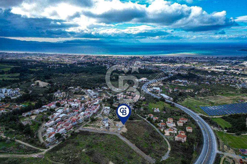 Kuşadası Kirazlı Nardere Deniz Manzaralı Yatırımlık Arsa