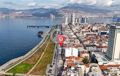 Alsancak Kordon Kiralık 318 m2 Dükkan