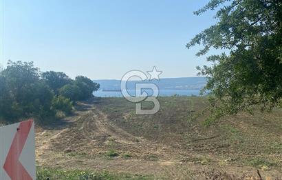 ÇANAKKALE LAPSEKİ KANGIRLI'DA BOĞAZ MANZARALI SATILIK TARLA