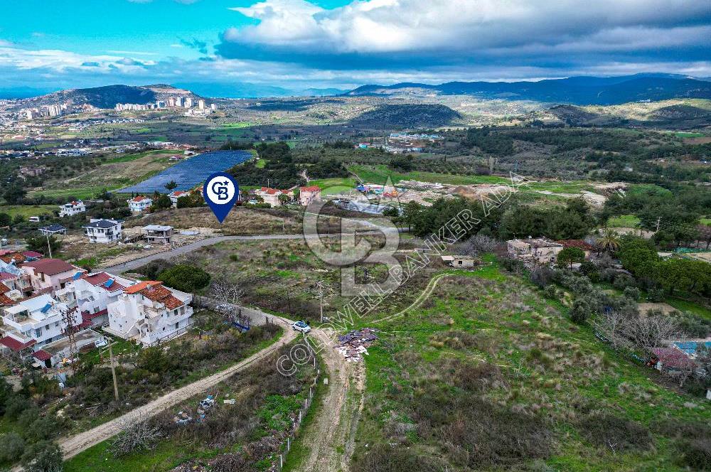 Kuşadası Kirazlı'da Deniz Manzaralı Villa Arsası