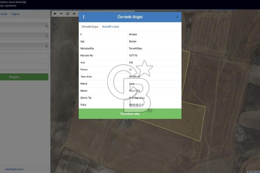 Temelli'de Satılık 36.990 m² Müstakil Tapulu Tarla