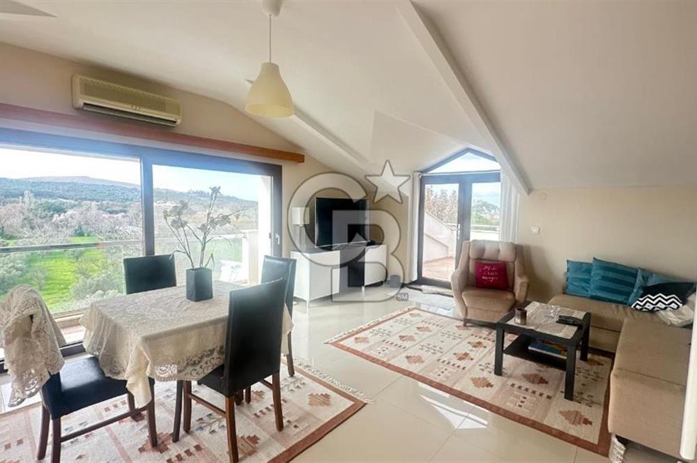 GÜZELBAHÇE YELKİ DOĞANIN İÇİNDE EŞYALI KİRALIK DAİRE