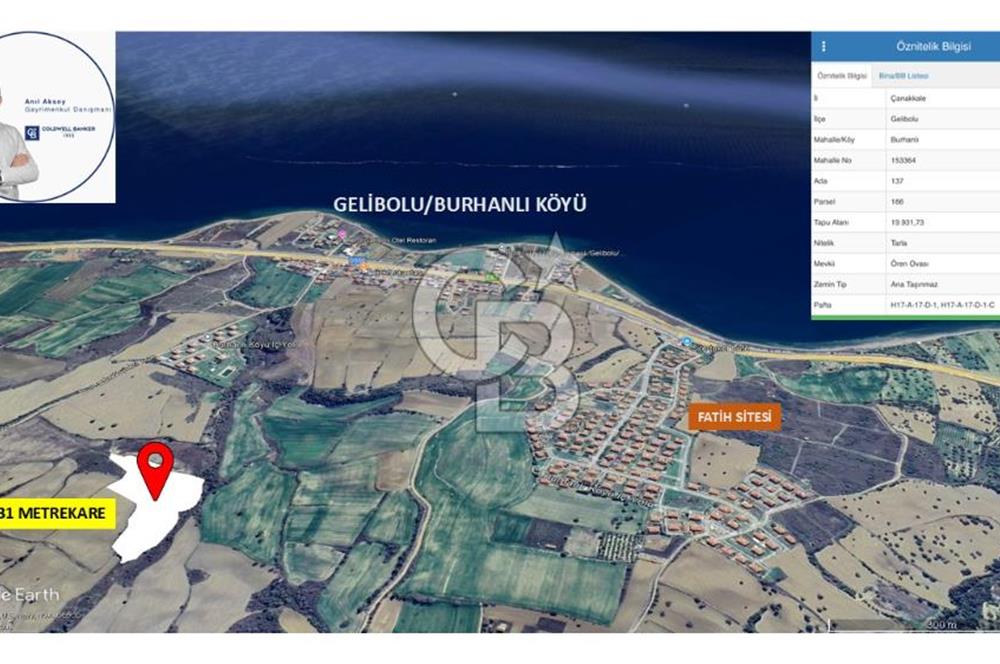 MUHTEŞEM BOĞAZ VE 1915 KÖPRÜ MANZARALI ACİL SATILIK ARAZİ