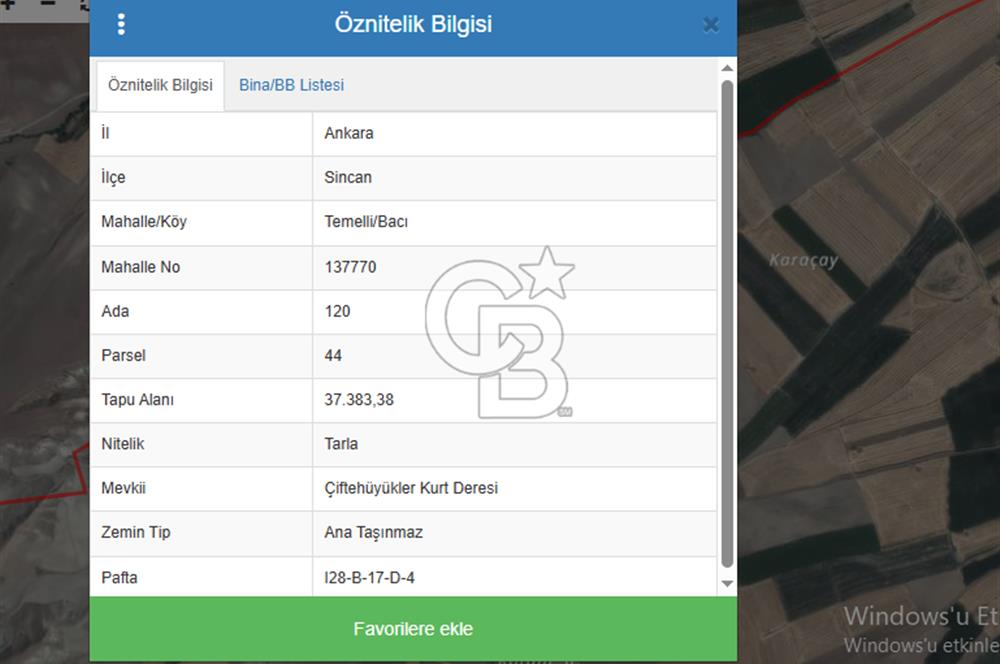 TEMELLİ BACI'DA TEK TAPU, SULU, EMSALSİZ TARLA