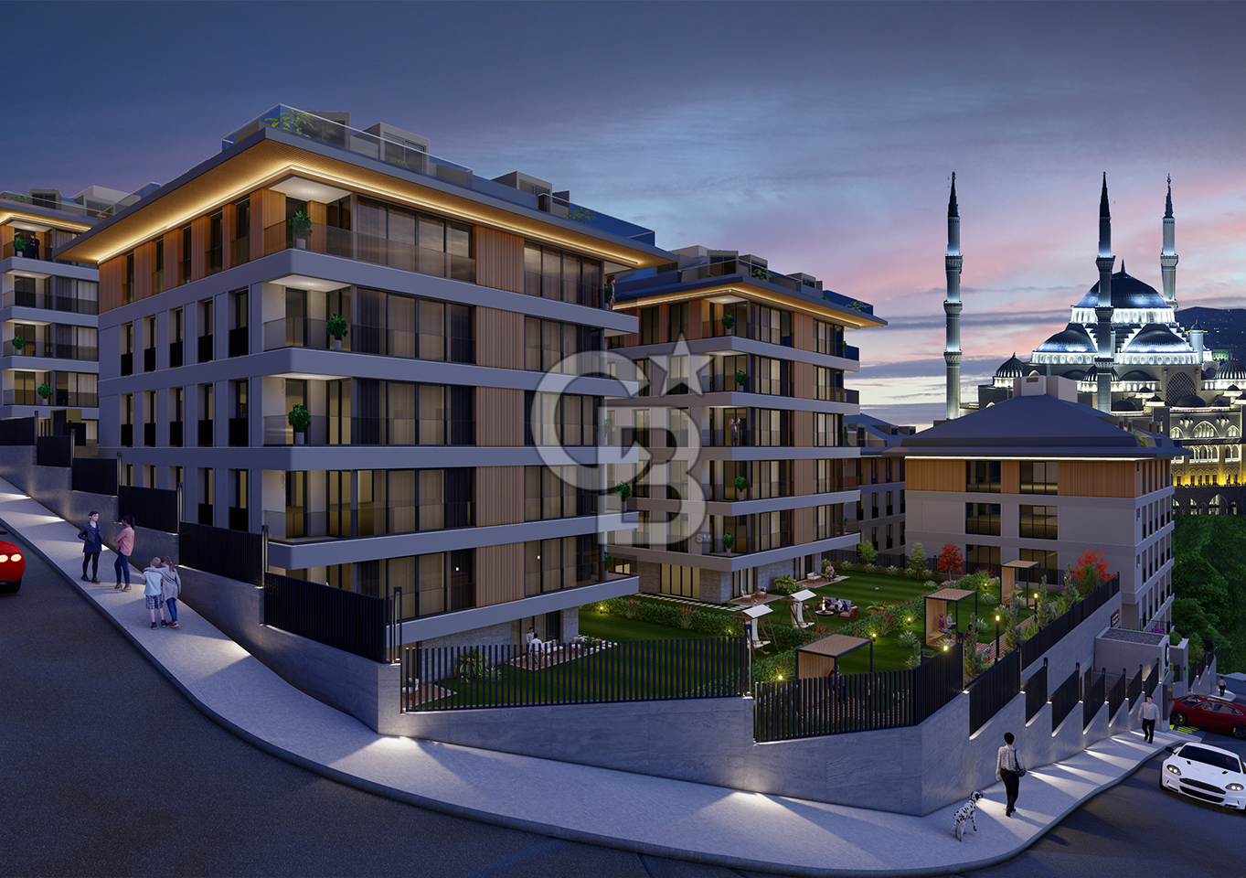 Ala Çamlıca'da Doğa Manzaralı, 4+1, Kapanmaz Cepheli Lüks Daire