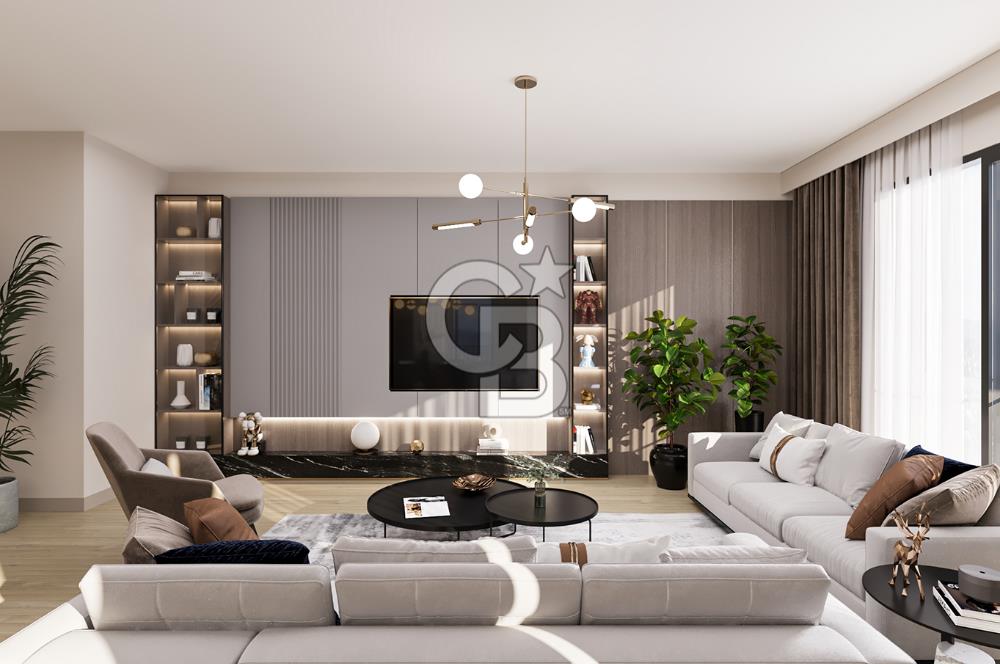 Ala Çamlıca'da Doğa Manzaralı, 4+1, Kapanmaz Cepheli Lüks Daire