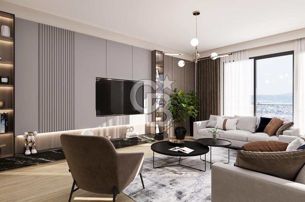 Ala Çamlıca'da Doğa Manzaralı, 4+1, Kapanmaz Cepheli Lüks Daire