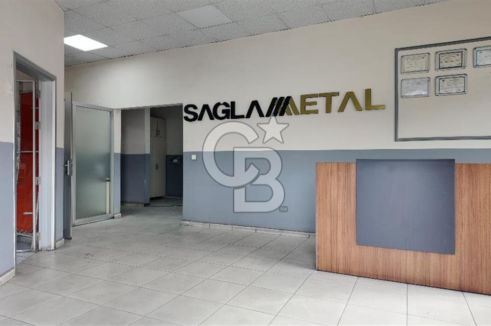 BALIKESİR OSB'de 5100 M2 KAPALI ALANA SAHİP SATILIK FABRİKA