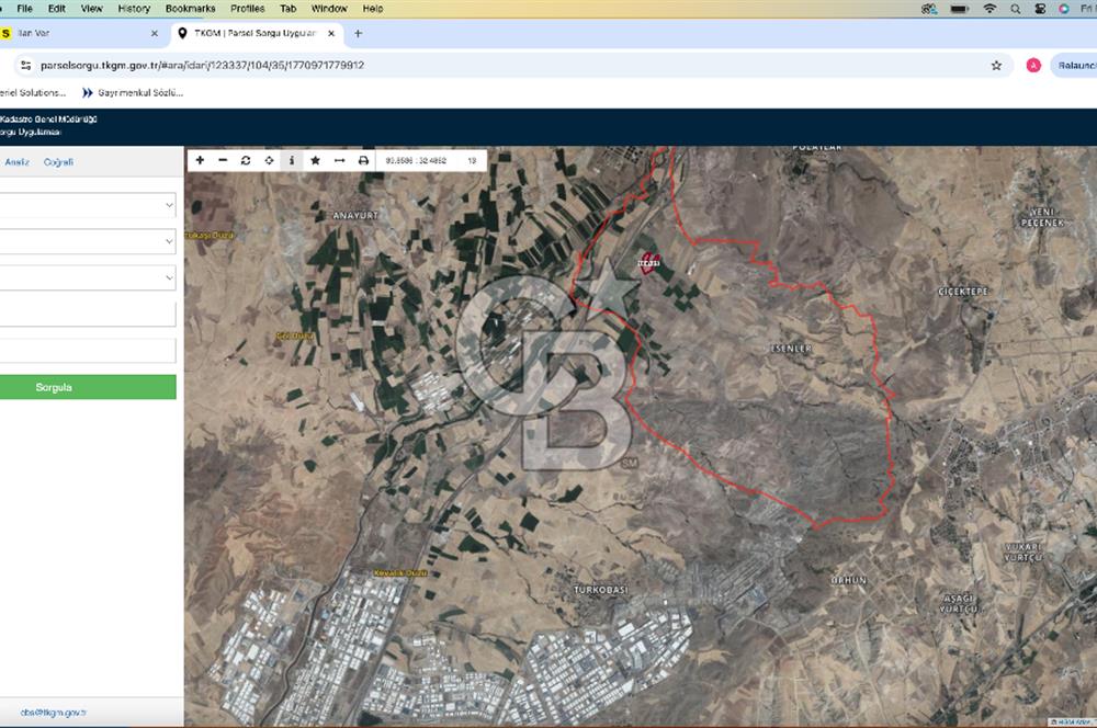 Sincan Temelli'de 25 Dönüm Satılık Tarla - Yatırım Fırsatı
