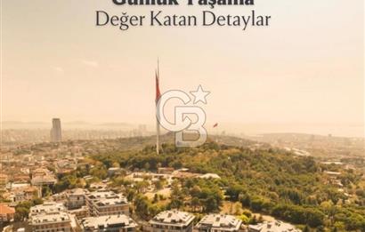 Ala Çamlıca'da Doğa Manzaralı, 4+1, Kapanmaz Cepheli Lüks Daire