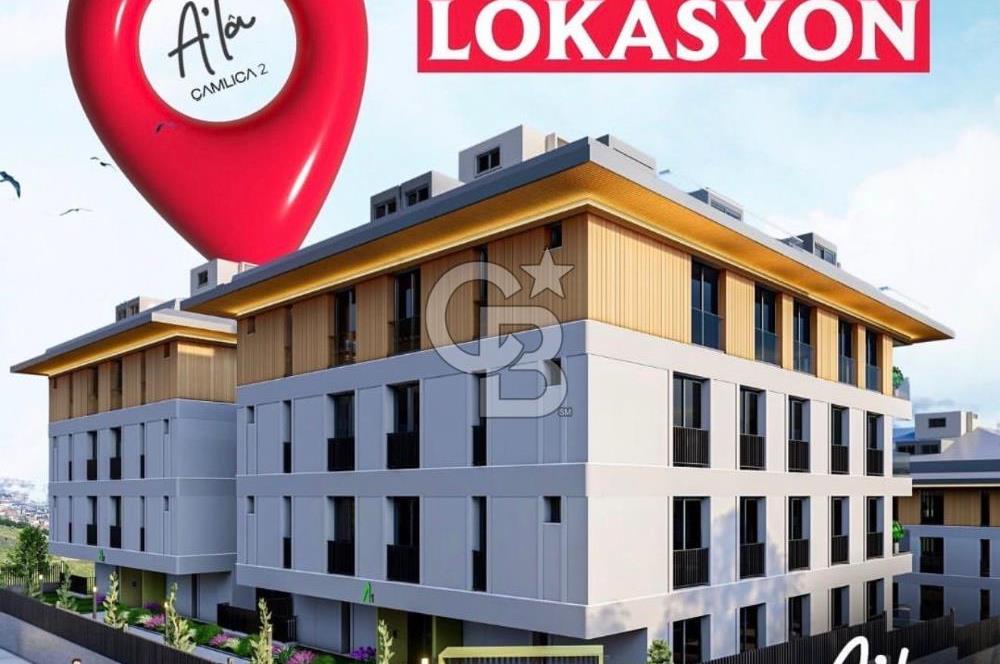 Ala Çamlıca'da Doğa Manzaralı, 4+1, Kapanmaz Cepheli Lüks Daire