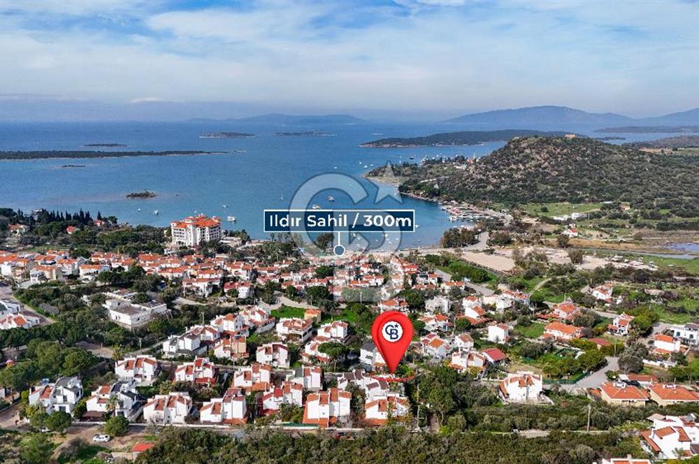 Çeşme Ildır Komple Deniz Manzaralı Satılık 4+1 Villa
