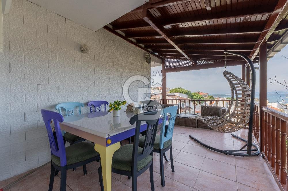 Çeşme Ildır Komple Deniz Manzaralı Satılık 4+1 Villa