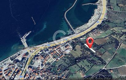 ÇANAKKALE LAPSEKİDE BOĞAZ VE KÖPRÜ MANZARALI SATILIK TARLA