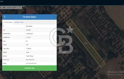 ÇANAKKALE LAPSEKİDE BOĞAZ VE KÖPRÜ MANZARALI SATILIK TARLA