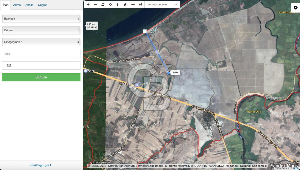 MUSELAND-BALIKESİR GÖNEN' DE SATILIK İMARLI ARSA