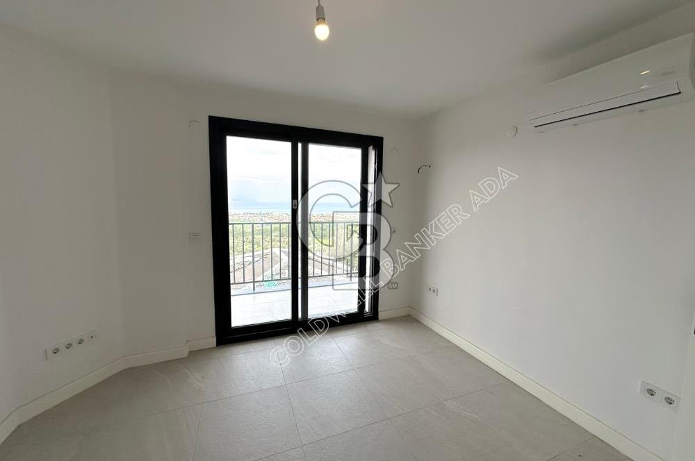 SOĞUCAK KUŞADASI’NDA SATILIK DENİZ MANZARALI ÖZEL HAVUZLU 3+2 TRİPLEKS VİLLA