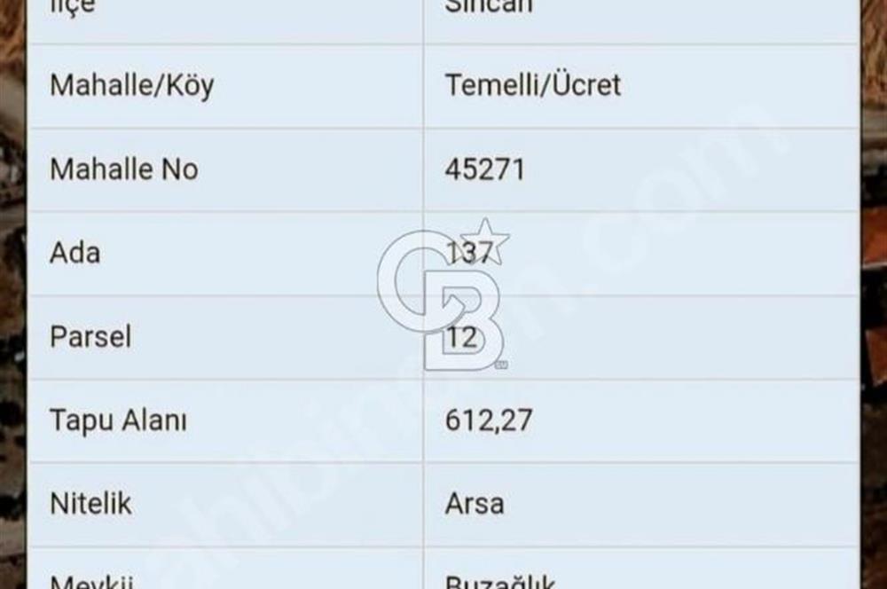 TEMELLİ ÜCRET YATIRIMA UYGUN KONUT ARSASI