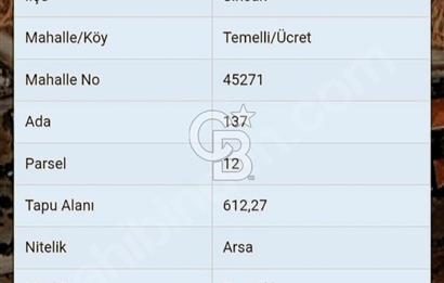 TEMELLİ ÜCRET YATIRIMA UYGUN KONUT ARSASI