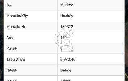 KASTAMONU MERKEZ HASKÖY’DE 8.970 m² SATILIK TARLA