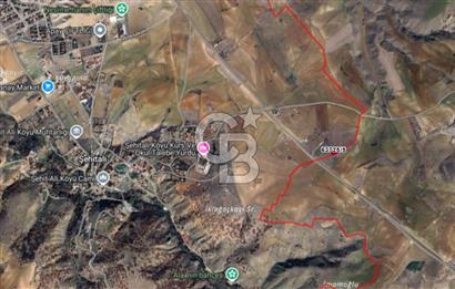 ŞEHİTALİ 'DE 0,40 EMSAL SATILIK 1417 m² KÖŞE VİLLA PARSELİ ARSA