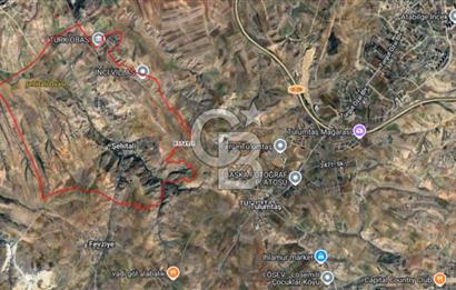 ŞEHİTALİ 'DE 0,40 EMSAL SATILIK 1417 m² KÖŞE VİLLA PARSELİ ARSA