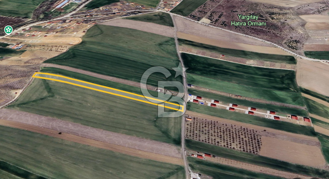 PURSAKLAR'da MÜSTAKİL TAPULU SATILIK 6482,95 M² TARLA