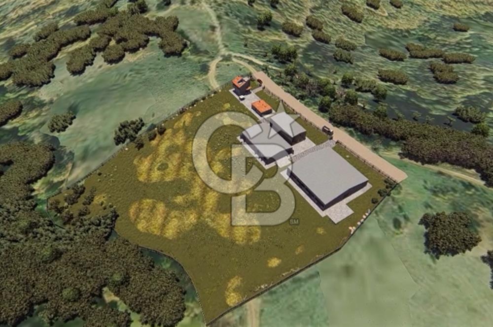 Manyas'ta Ruhsatlı, Projeli, İnşaata Hazır 15 Dönüm Çiftlik