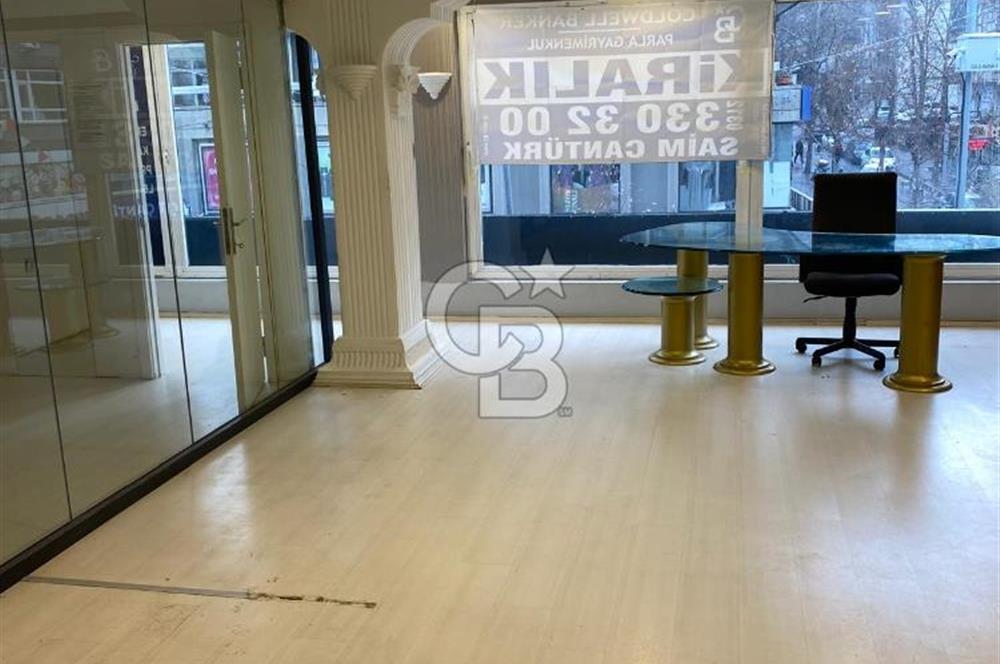 KIZILAY İZMİR-1 CADDESİNDE KİRALIK 100 M2 OFİS