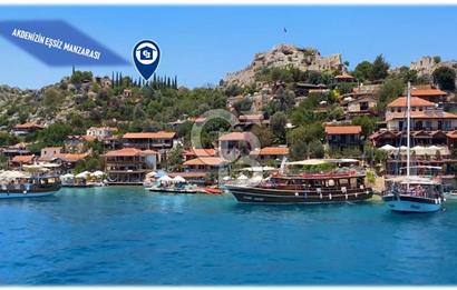 Antalya Demre Kaleköy Üçağız da Muhteşem 928 m2 Arsa ve Taş Ev