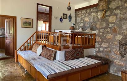 Antalya Demre Kaleköy Üçağız da Muhteşem 928 m2 Arsa ve Taş Ev