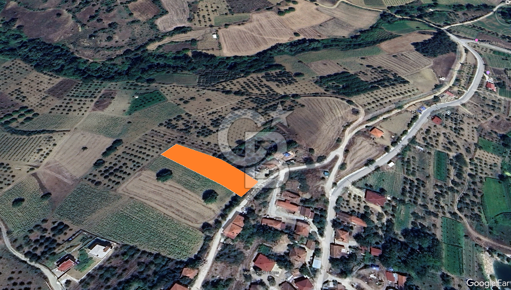 ÖMER ÜNSAL'DAN GEYVENİN GÖZDESİ ÇUKURKÖY'DE 2529 m2 PARSEL