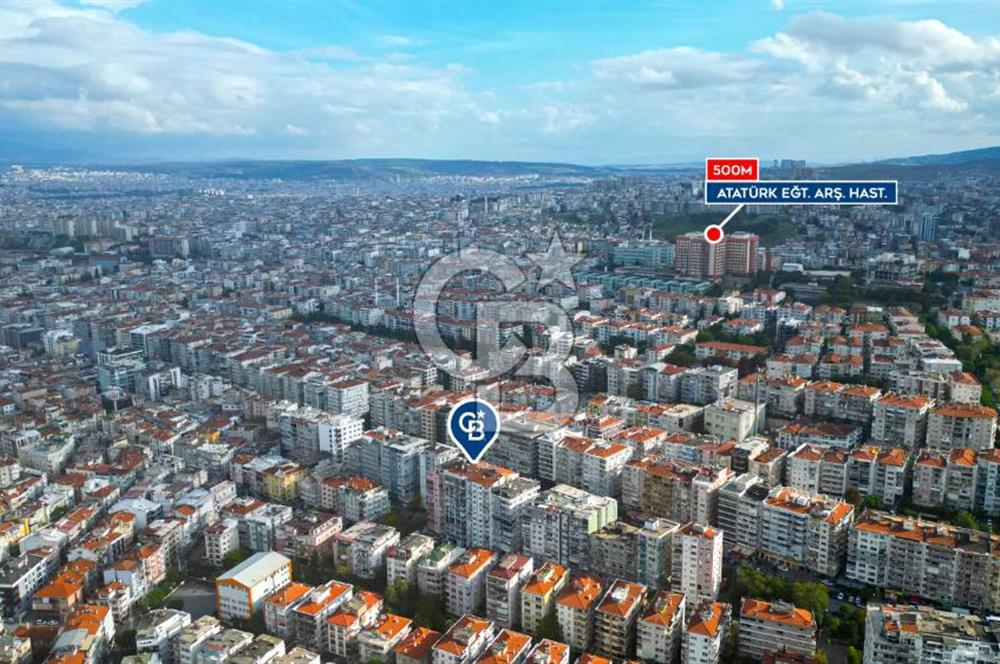HATAY METRO ÇIKIŞI 4+1 GENİŞ DAİRE I TİCARİ KULLANIMA UYGUN
