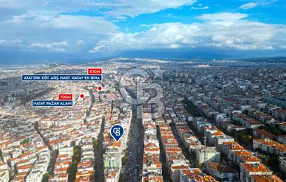 HATAY METRO ÇIKIŞI 4+1 GENİŞ DAİRE I TİCARİ KULLANIMA UYGUN